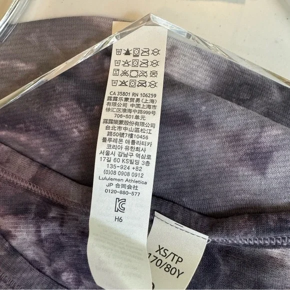 Lululemon Purple Tie-dye Tank Top Size XS - Picture 7 of 7